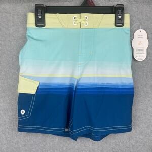 K1022 Womder nation Swim Trunk Shorts Size Small (6-7)